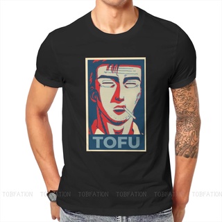 เสื้อยืดผ้าฝ้ายพิมพ์ลาย เสื้อยืด ผ้าฝ้ายแท้ พิมพ์ลายอนิเมะ Tofu Bunta Initial D Ae86 Takumi Fujiwara Ituki สําหรับผู้ชาย