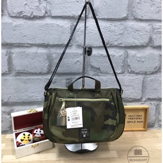 Anello oval mini shoulder bag (outlet) สีcamo ลายทหาร
