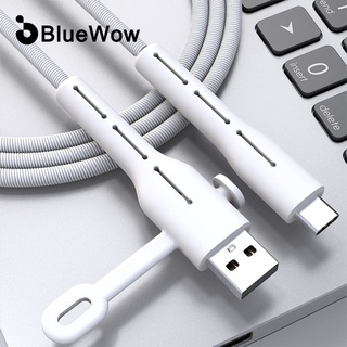 Bluewow ตัวถนอมสายชาร์จ USB สําหรับ i--Phone 12 11