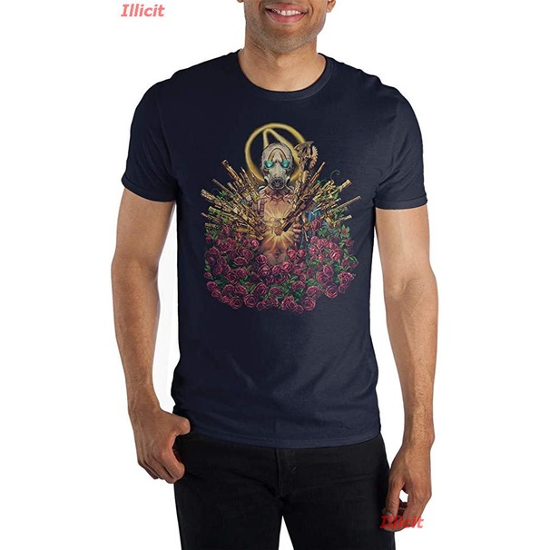 เสื้อยืดลำลอง-borderlands-mens-graphic-tee-short-sleeve-shirt-short-sleeve-t-shirts