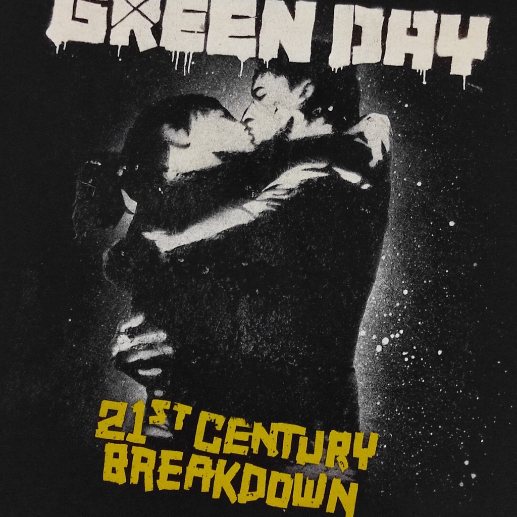 เสื้อยืดอินเทรนด์-cod-เสื้อยืดวง-green-day-21st-breakdown-ลิขสิทธิ์แท้-tour-ปี-2010