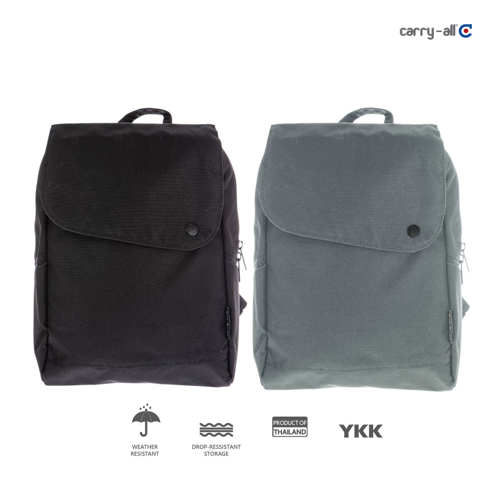 carry-all-กระเป๋าเป้แฟชั่นขนาดเล็กขนาด-22x30x10-ซม-casyg5002-สีเทา-สีดำ-สีฟ้า-สีชมพู