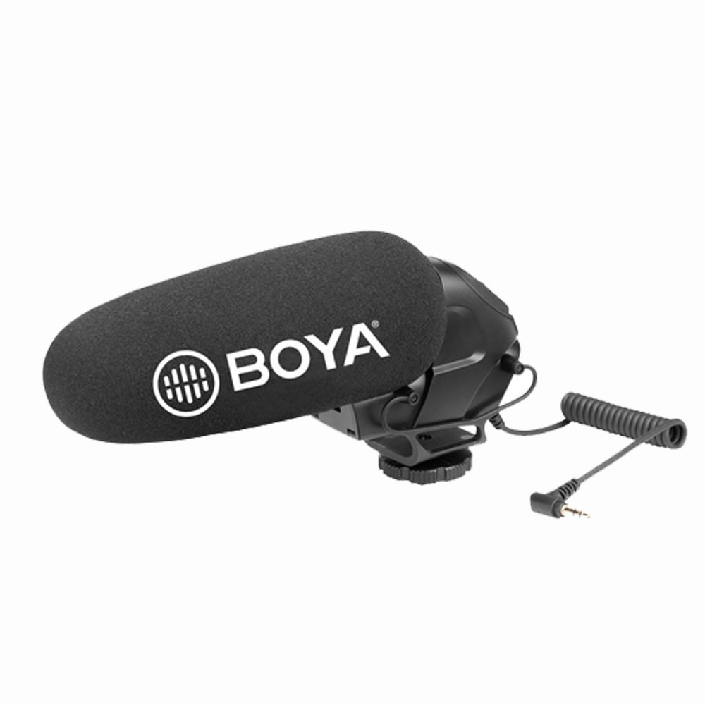 boya-by-bm3031-shotgun-supercardioid-microphone-ไมค์ติดหัวกล้อง-ไมโครโฟนสำหรับติดหัวกล้อง