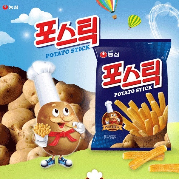 nongshim-postick-snack-นงชิม-โปเตโต้-สติ๊ก-70g