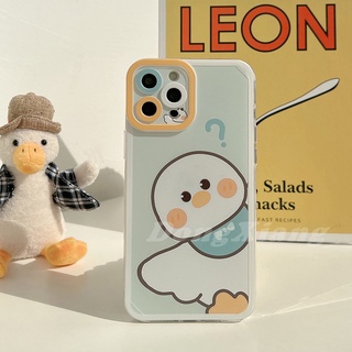 เคสโทรศัพท์มือถือแบบนิ่ม TPU ใส กันรอยกล้อง ลายเป็ดแองเจิลอายน่ารัก ตลก สําหรับ Infinix Smart 5 Hot 11 Hot11s Hot 9 Play Hot8 Hot9 Note 10 Pro Hot10s DGX
