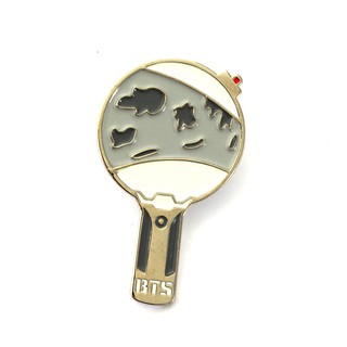 เข็มกลัดโลหะ เรืองแสงในที่มืด เข็มกลัด KPOP BTS Boytang Boys Glow in the Dark Metal Badge Pins Button