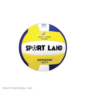 ⚽ ลูกฟุตบอล Sport Land VWLC51 WHYELBLU