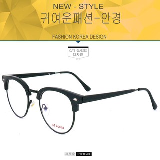 Fashion แว่นตากรองแสงสีฟ้า รุ่น M korea M 193 สีดำเงาขาดำ ถนอมสายตา (กรองแสงคอม กรองแสงมือถือ) New Optical filter