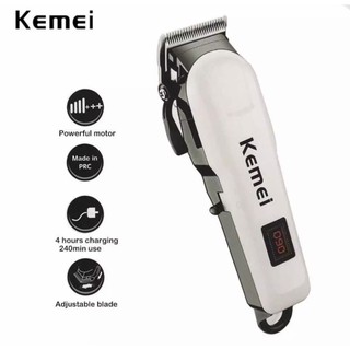 (สินค้าพร้อมส่ง) KEMEI KM-809A แบตเตอเลี่ยนตัดผม ปัตตาเลี่ยนตัดผม แบตเตอเลี่ยนไร้สาย