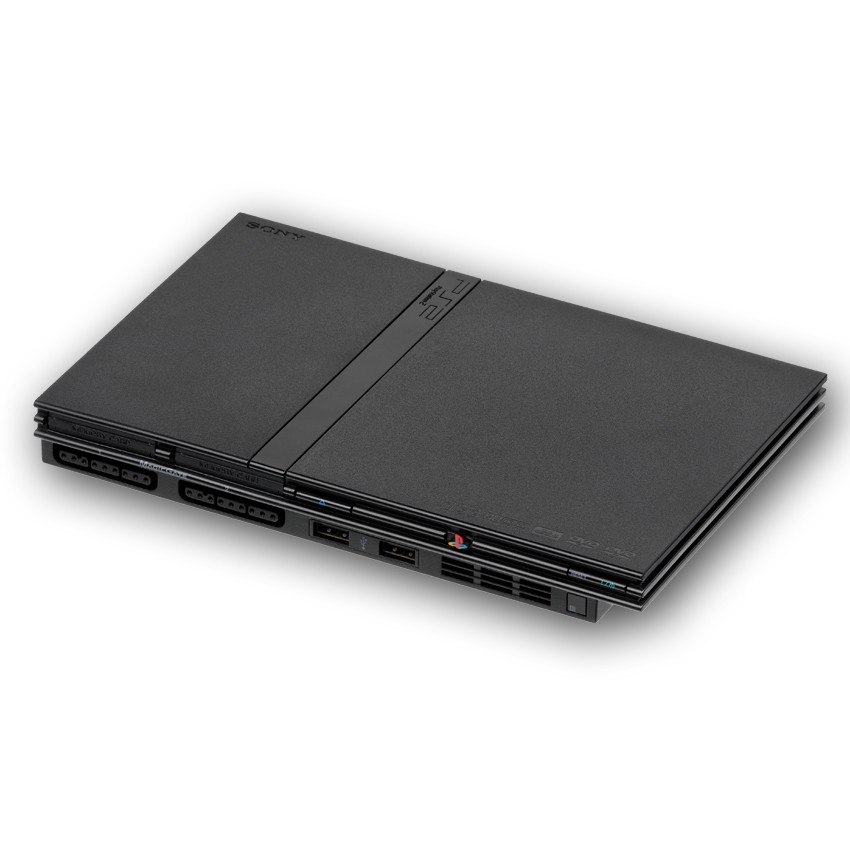 ps2-sony-playstation-2-รุ่น-slim-77006-new-reproduct-funny-set-ประกัน-1-ปี