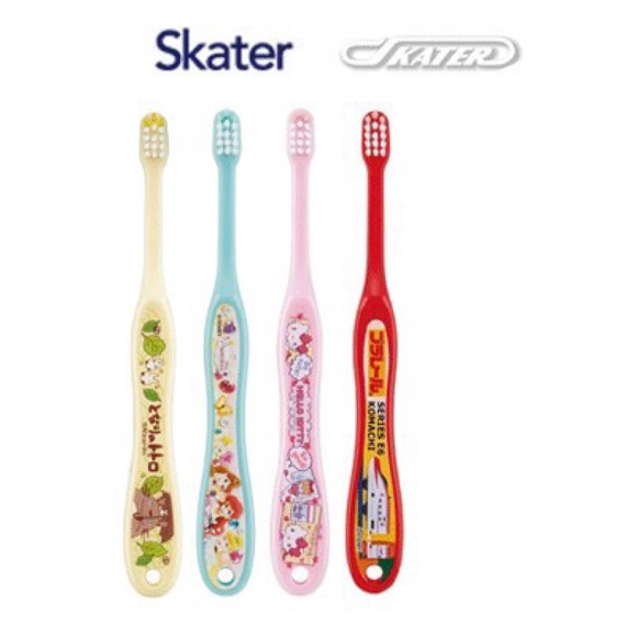 แปรงสีฟันเด็ก-skater-ด้ามจับง่าย-ถนัดมือ-ขนแปรงนุ่ม