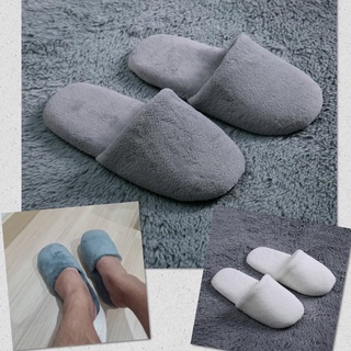 สลิปเปอร์ รองเท้าใส่ในบ้าน Slippers รองเท้าแตะ ขนนุ่มฟู พื้นกันลื่น ขนาด Free Size เกรดพรีเมี่ยม