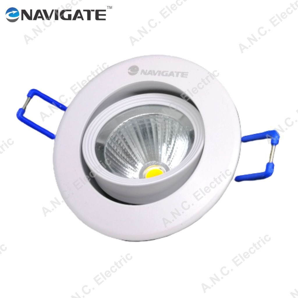 navigate-โคมดาวไลท์-3w-12w-led-ปรับหน้าได้-ขนาด