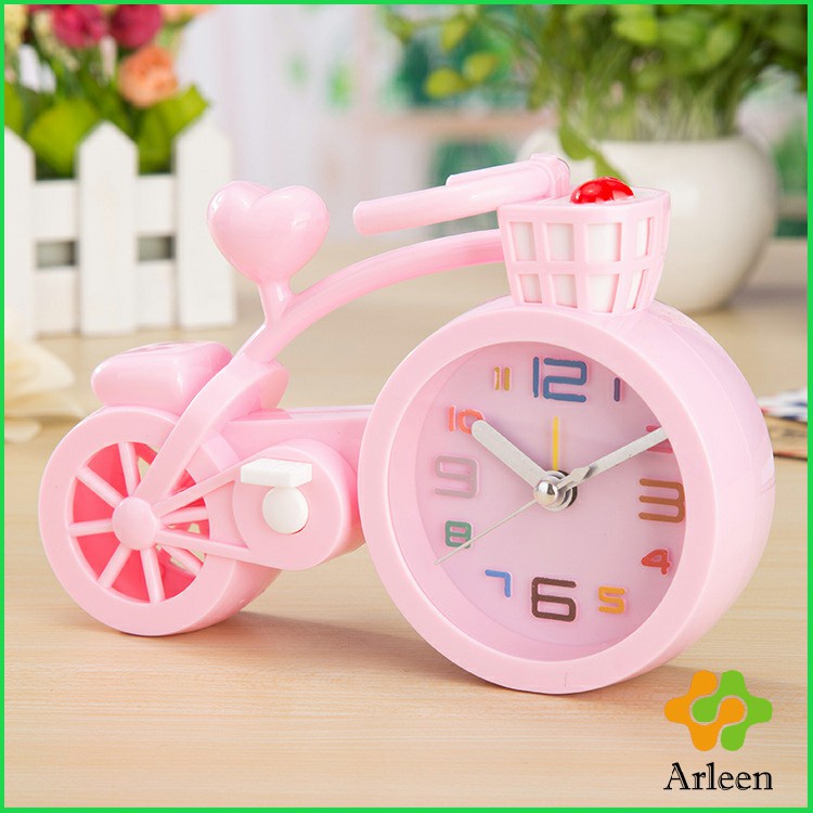 arleen-นาฬิกาปลุก-นาฬิกาตั้งโต๊ะ-รูปทรงจักรยาน-alarm-clock