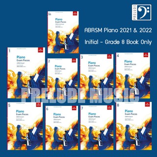 สินค้า ABRSM Piano Exam Pieces 2021&2022, Prep Test, Initial-Grade8 (Book Only)