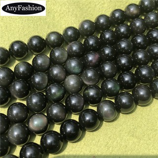ภาพหน้าปกสินค้าColorful Rainbow Obsidian Beads  Round Natural Loose Stone Diy Bracelet 4/6/8/10/12/14/16/18mm ซึ่งคุณอาจชอบราคาและรีวิวของสินค้านี้