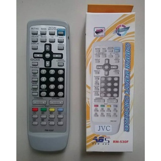 รีโมททีวีรวมรุ่น ของ JVC จอแก้ว ใช้ได้ทุกรุ่น (มีบริการเก็บเงินปลายทาง)