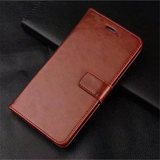Oppo A1K เคส Leather Case เคสโทรศัพท์ Stand Wallet Oppo A1K เคสมือถือ Cover