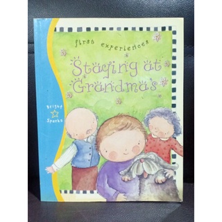 หนังสือภาพ ปกอ่อน Staying at Grandmas