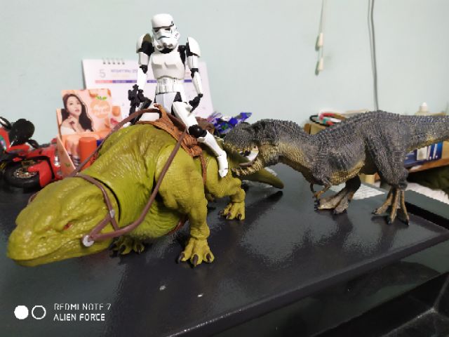 โมเดล-dewback-พาหนะ-starwars