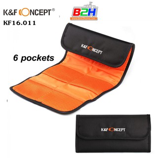 K&amp;F Case Filter 6 SMALL KF16.011 กระเป๋าใส่ฟิวเตอร์