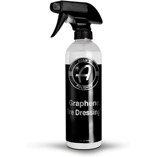 พร้อมส่ง ขวดจริง ของแท้ ADAMS Graphene Tire Dressing 16oz ทายางสเปรย์เคลือบยางรถยนต์น้ำยาเคลือบเงายางน้ำยาทายางดำ