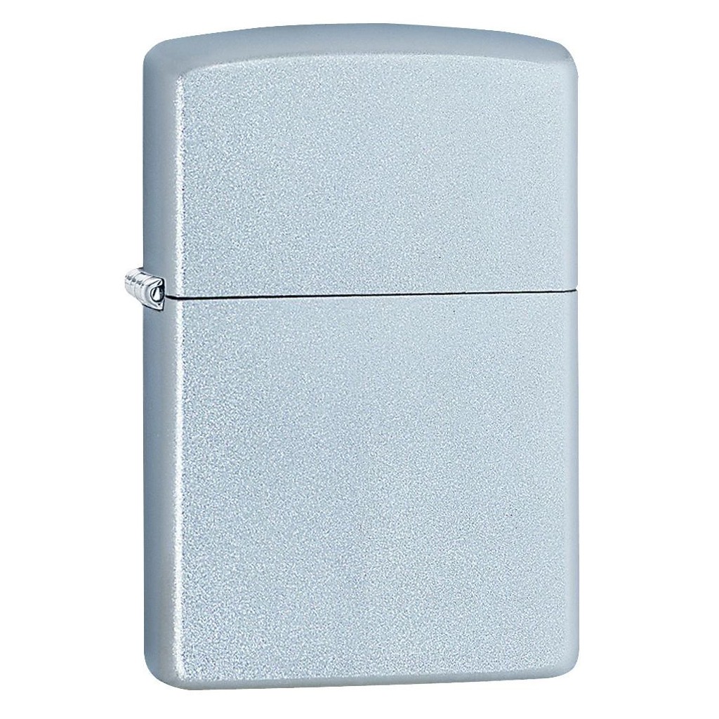 ภาพหน้าปกสินค้าZippo ไฟแช็กรุ่น 205 Satin Chrome รับประกันตลอดชีวิต นำเข้าและจำหน่ายโดยตัวแทนจำหน่าย