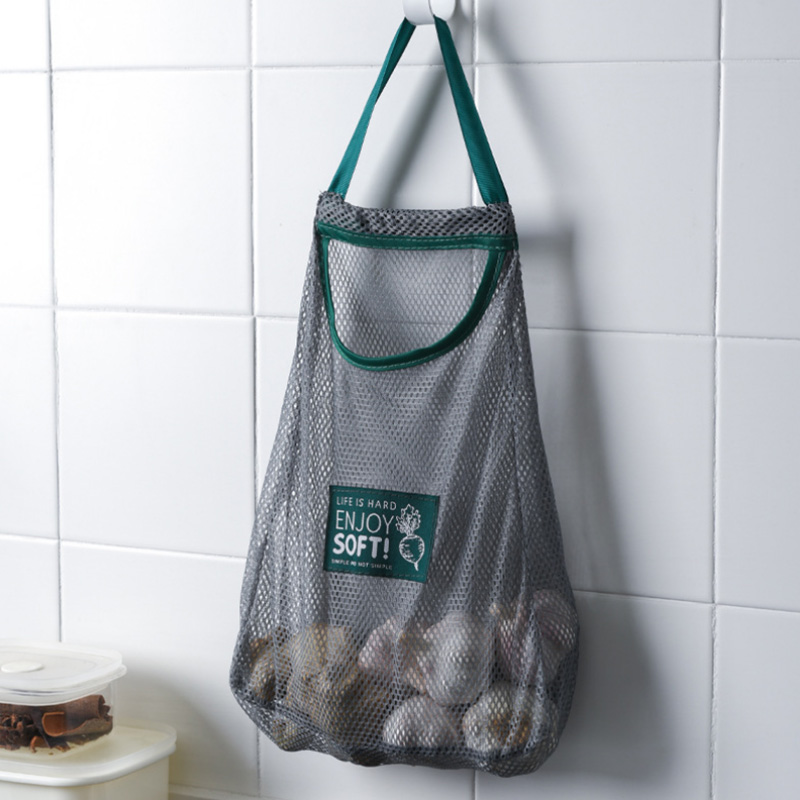 ผักผลไม้แขวนตาข่ายถุงเก็บตาข่ายนำกลับมาใช้ใหม่ได้ออแกไนเซอร์-eco-reusable-shopping-tote-bag