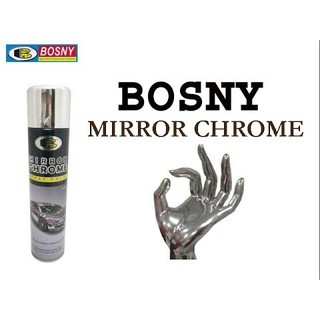 สเปรย์โครเมี่ยม มิลเลอร์โครม กระจกเงา บอสนี่ Mirror Chrome BOSNY 270cc