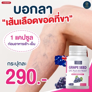 🍇ส่งฟรี!!🍇3แถม1  NBL Grape seed  บำรุงผิว ป้องการเส้นเลือดขอด ฝ้า กระ จุดด่างดำ ชะลอวัย ผิวขาวใส พร้อมส่ง