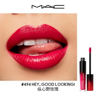 Beauty-Siam แท้ทั้งร้าน !! MAC LOVE ME LIQUID LIPCOLOUR ขนาดปกคิ สี 494 GOOD LOOKING