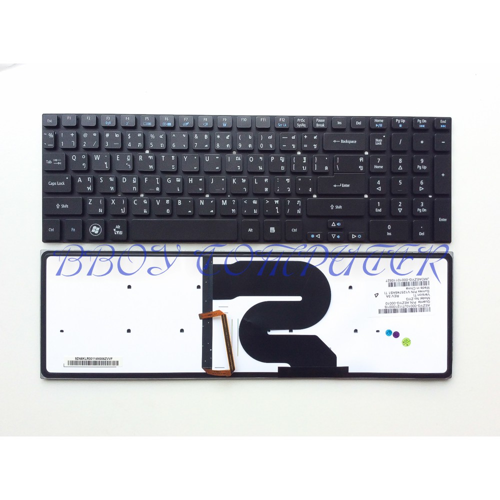 acer-keyboard-คีย์บอร์ด-acer-aspire-5951-5951g-8951-8951g-th-us