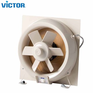 Victor พัดลมระบายอากาศ 8 นิ้ว สำหรับติดกระจก รุ่น VG-202TZ ประหยัดไฟเบอร์ 5 รับประกันมอเตอร์ 3 ปี