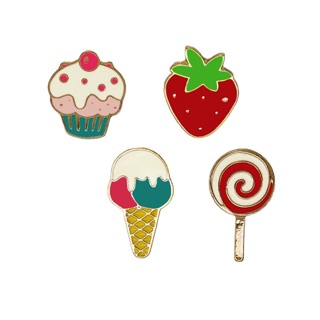 (มีของพร้อมส่ง!!!) พิน เข็มกลัด PIN - ขนมหวาน