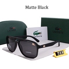 ใหม่ แว่นตากันแดด แบรนด์หรู สําหรับผู้ชาย ผู้หญิง  LACOSTE  718 2023