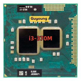 Core ซ็อกเก็ตโปรเซสเซอร์ CPU i3-370M i3 370M SLBUK 2.4 GHz Dual-Core Quad-Thread 3W 35W G1 rPGA988A