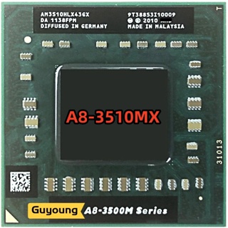 A8-Series A8-3510MX A8 3510MX 1.8 GHz Quad-Core Quad-Thread CPU Processor AM3510HLX43GX Socket FS1