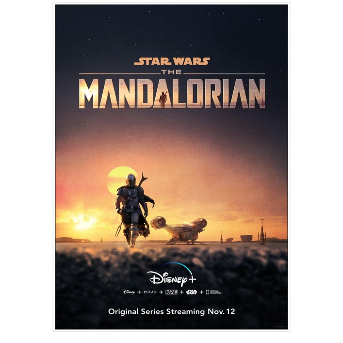 โปสเตอร์ภาพยนตร์-the-mandalorian-season-3-สีขาว-ทองแดง-สําหรับตกแต่งผนัง-บาร์-ห้องนั่งเล่น