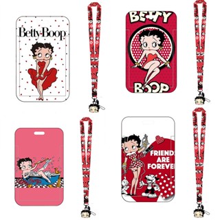 กระเป๋าใส่บัตรเครดิต ลาย Betty Boop สไตล์นักธุรกิจ