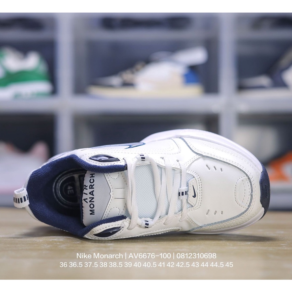 nike-air-monarch-iv-regal-4-generation-retro-torre-รองเท้าผ้าใบลําลอง-เหมาะกับการวิ่งจ๊อกกิ้ง