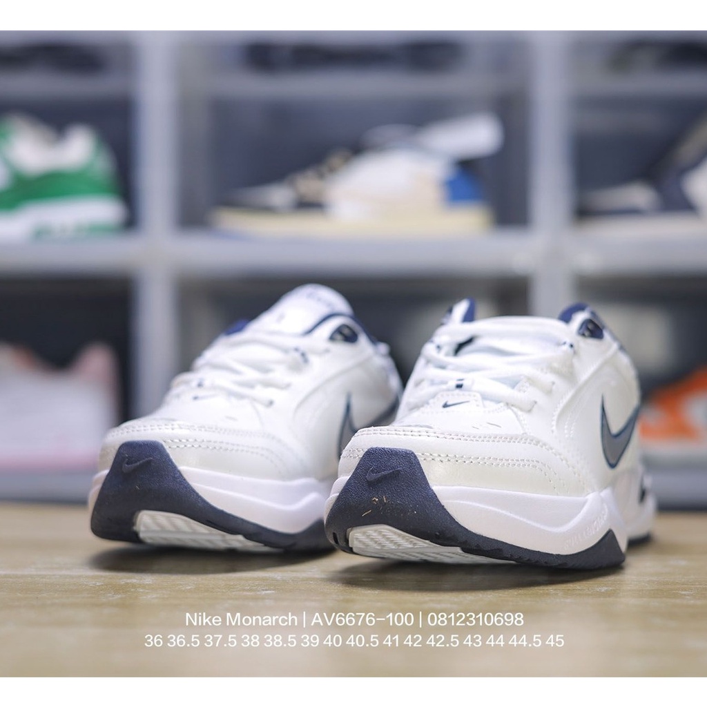 nike-air-monarch-iv-regal-4-generation-retro-torre-รองเท้าผ้าใบลําลอง-เหมาะกับการวิ่งจ๊อกกิ้ง