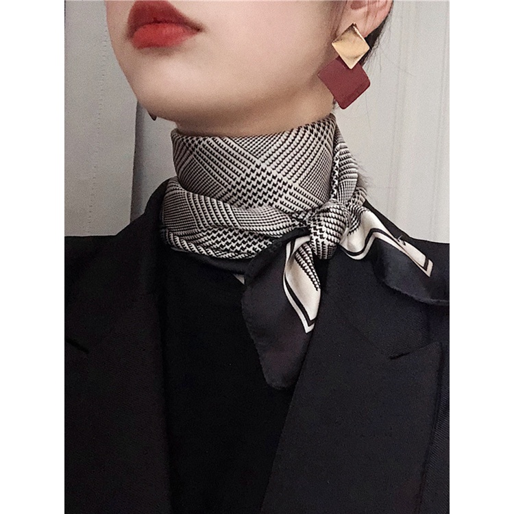 ผ้าพันคอ-ผ้าเรยอน-แบบบาง-ทรงสี่เหลี่ยม-ขนาดเล็ก-เข้ากับทุกการแต่งกาย-แฟชั่นฤดูใบไม้ผลิ-และฤดูใบไม้ร่วง-และฤดูหนาว-สไตล์เกาหลี-สําหรับผู้หญิง