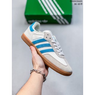 Original Adidas Originals Samba Rose W Sampa Series รองเท้าผ้าใบแพลตฟอร์ม คลาสสิก เข้ากับทุกการแต่งกาย