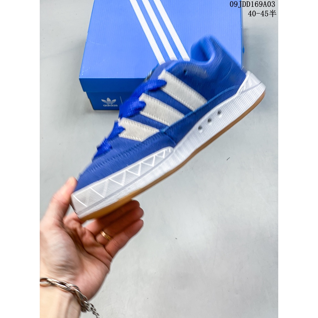 adidas-adimatic-low-bright-orange-madidas-series-low-top-retro-shark-bread-รองเท้าผ้าใบลําลอง-เหมาะกับการเล่นกีฬา-สเก็ตบอร์ด