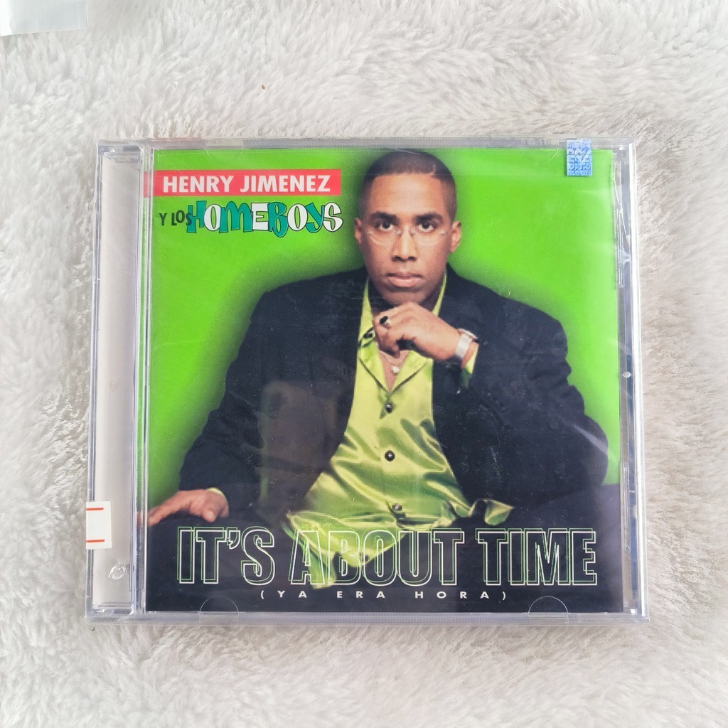แผ่น CD อัลบั้ม Z720 Henry Jimenez Y Los Homeboys It About Time (Ya Era