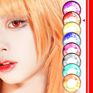 Afancypro คอนแทคเลนส์สี 14.5 มม. สําหรับแต่งหน้า 1 คู่