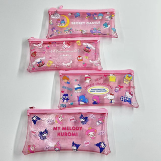 กระเป๋าดินสอ PVC โปร่งแสง ลายการ์ตูน Sanrio Cinnamon น่ารัก เรียบง่าย เหมาะกับของขวัญ สําหรับนักเรียน