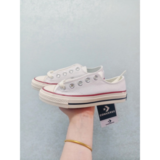 พร้อมส่ง 1970s Chunk Taylor All star Low white รองเท้าผ้าใบลําลอง เหมาะกับการวิ่ง สําหรับผู้ชาย และผู้หญิง