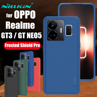 Nillkin Frosted Shield Pro เคส OPPO Realme GT3 GT Neo 5 Neo5 เคส บางเฉียบ เคลือบด้าน TPU + PC ป้องกันลายนิ้วมือ เคสกันกระแทก