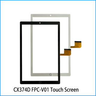 แผงเซนเซอร์หน้าจอสัมผัส 10.1 นิ้ว CX374D FPC-V01 แบบเปลี่ยน สําหรับแท็บเล็ต